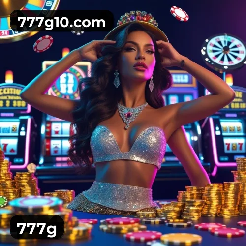 App 777g para iOS e Android — interface mobile, login biométrico e PIX integrado