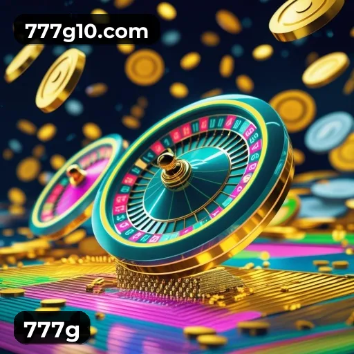 App 777g para iOS e Android — interface mobile, login biométrico e PIX integrado