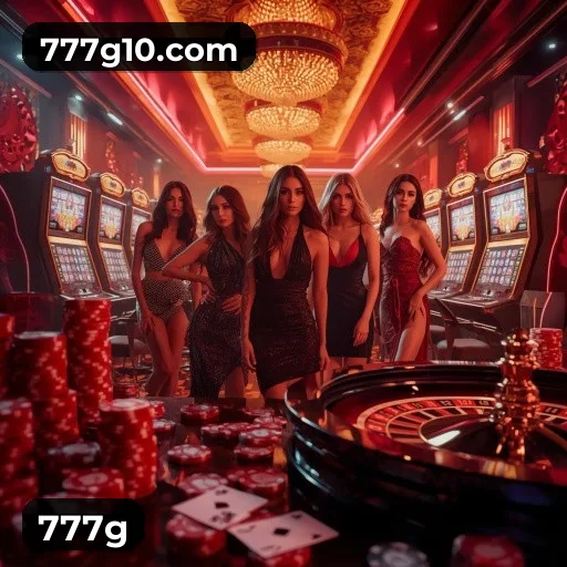 App 777g para iOS e Android — interface mobile, login biométrico e PIX integrado